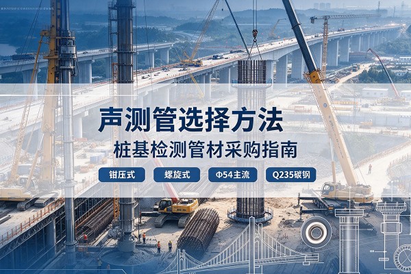 攀枝花声测管选型标准